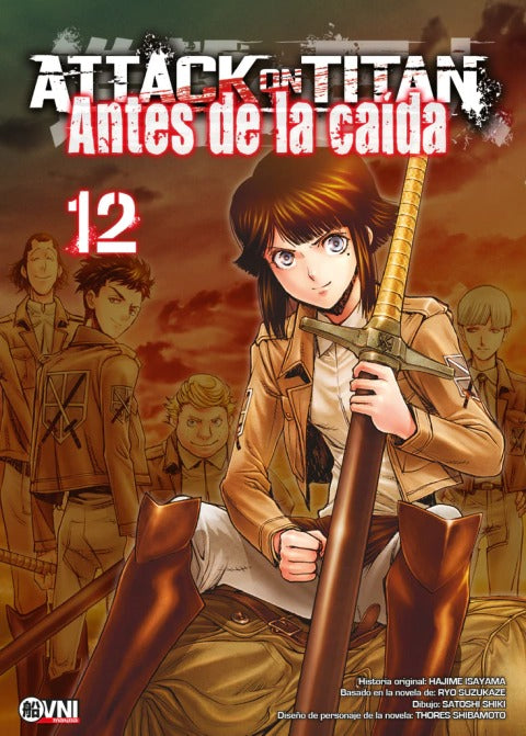 ATTACK ON TITAN: ANTES DE LA CAIDA - 12