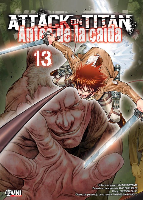 ATTACK ON TITAN: ANTES DE LA CAIDA - 13