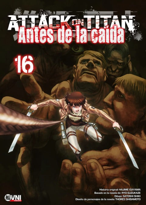 ATTACK ON TITAN: ANTES DE LA CAIDA - 16