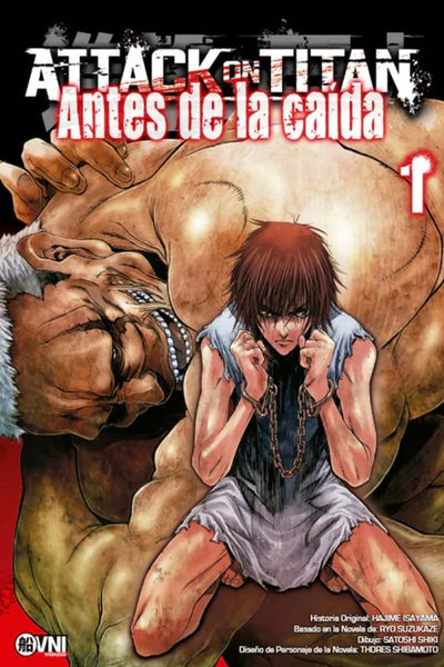 ATTACK ON TITAN: ANTES DE LA CAIDA - 01