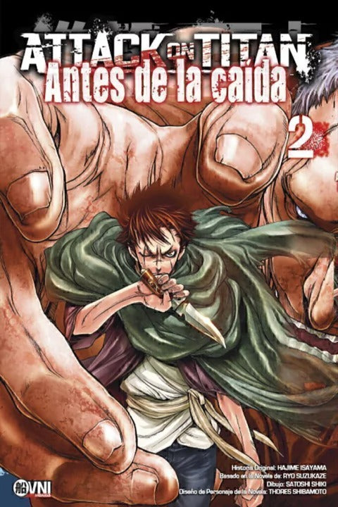 ATTACK ON TITAN: ANTES DE LA CAIDA - 02