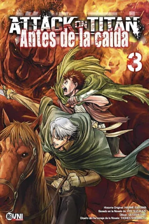 ATTACK ON TITAN: ANTES DE LA CAIDA - 03