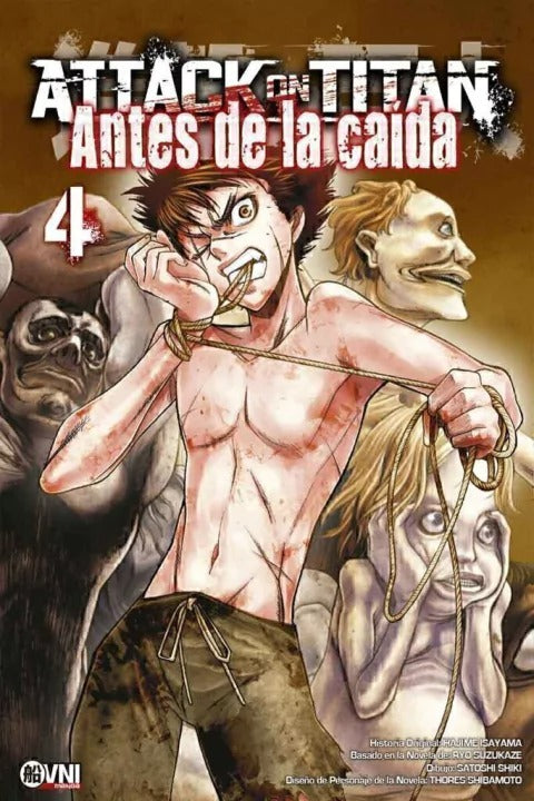 ATTACK ON TITAN: ANTES DE LA CAIDA - 04