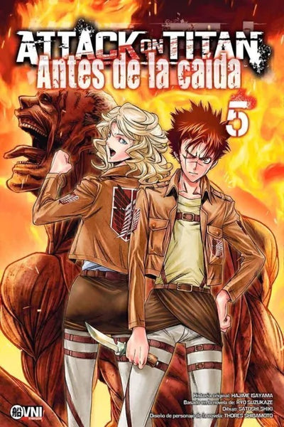 ATTACK ON TITAN: ANTES DE LA CAIDA - 05